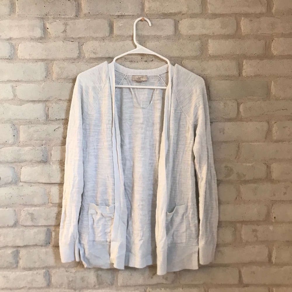 Loft Sea Green/Blue Cardigan XS